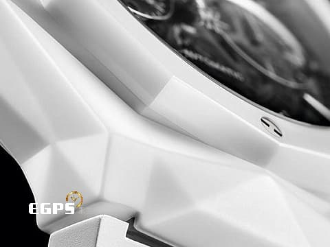 HUBLOT 宇舶 Classic Fusion Aerofusion Chronograph Orlinski 經典融合 525.HI.0170.RW.ORL21 白陶瓷 鏤空面盤 計時碼錶 2022年保單 全球限量200只 自動上鍊 45mm