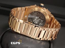 Hublot 宇舶 Big Bang Integrated King Gold 大爆炸 451.OX.1180.OX <font color="#f3baa1">王金材質</font> 鏤空面盤 飛返 計時碼錶 <font color="#FF0000">2023年電子式保單 新錶訂價:1,830,000元</font> 自動上鍊 42mm