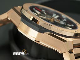 Hublot 宇舶 Big Bang Integrated King Gold 大爆炸 451.OX.1180.OX <font color="#f3baa1">王金材質</font> 鏤空面盤 飛返 計時碼錶 <font color="#FF0000">2023年電子式保單 新錶訂價:1,830,000元</font> 自動上鍊 42mm