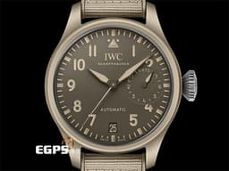 IWC 萬國 Big Pilot 大飛行員系列 IW506003 特別版 陶瓷錶 鈦合金錶扣 <font color="#f4e5ae">TOP GUN海軍空戰部隊腕錶「莫哈韋沙漠」限量250隻</font><font color="#FF0000"> 2024年保單 蒐藏未使用品</font> 自動上鍊 46mm