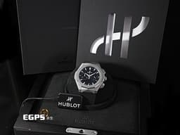HUBLOT 宇舶 Classic Fusion Chronograph 經典融合 ORLINSKI 聯名款 549.NI.1270.RX.ORL23 計時碼表 <font color="#bababa">3D立體切面鈦金屬錶殼</font><font color="#ff0000"> 限量500只</font> <font color="#ff0000">2025年保單</font> 自動上鍊 41mm