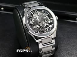 PIAGET 伯爵 Polo skeleton 系列 G0A45001 不鏽鋼材質 <font color="#FFFFFF">微型自動盤、鏤空面盤</font> 超薄 <font color="#FF0000"> 2021年保卡 </font>自動上鍊 42mm
