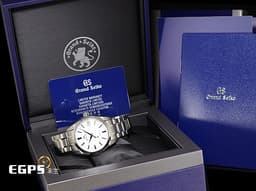 GRAND SEIKO 特級精工 GS 精工 Heritage Collection系列 Spring Drive SBGA211 大三針 <font color="#05f0f0">動能顯示</font> <font color="#fafa01">白鈦材質</font> <font color="#0582f5">雪姬Snowflake </font><font color="#FF0000">2022年保卡</font> 自動上鍊 41mm