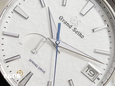 GRAND SEIKO 特級精工 GS 精工 Heritage Collection系列 Spring Drive SBGA211 大三針 動能顯示 白鈦材質 雪姬Snowflake 2022年保卡 自動上鍊 41mm