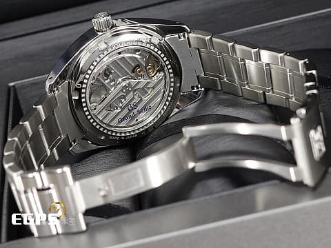 GRAND SEIKO 特級精工 GS 精工 Heritage Collection系列 Spring Drive SBGA211 大三針 動能顯示 白鈦材質 雪姬Snowflake 2022年保卡 自動上鍊 41mm