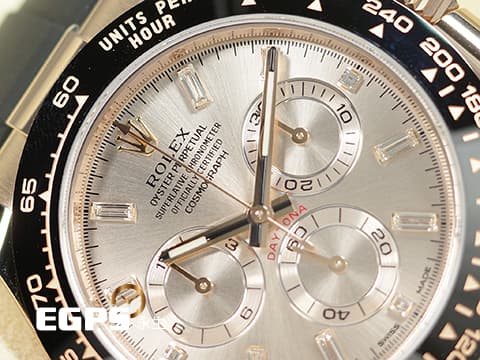 ROLEX 勞力士 Cosmograph Daytona 宇宙計時型 迪通拿 116515LN 日亮金面盤 Sundust 梯鑽時標 冰糖面 116515 LN 永恆玫瑰金 計時碼表 陶瓷錶圈 2019年 賽車錶 自動上鍊 40mm