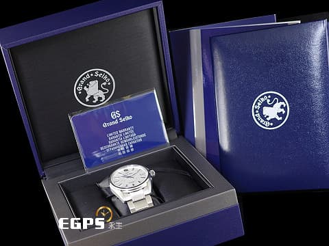 GRAND SEIKO 特級精工 精工 Evolution 9系列 SLGA009 Spring Drive 五日鍊 以岩手縣精工高級時計工坊的白樺樹森林的木皮為靈感,展現與自然天地共生的永恆,展現GS一貫的日式美學 不鏽鋼材質 2025年保單 自動上鍊 40mm