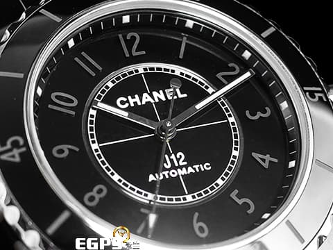 CHANEL 香奈兒 J12 Phantom 幻影系列 H6185 黑色高科技精密陶瓷材質 2026年保卡 僅試戴極新品 自動上鍊 38mm