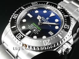 ROLEX 勞力士 Deepsea 海使者 D-Blue 136660 DB <font color="#7bbaea">漸</font><font color="#4e8cbc">層</font><font color="#2249a5">藍</font>面盤 深海 水鬼王<font color="#2828ff"> </font>136660DB 陶瓷錶圈 <font color="#FF0000">2024年新式保卡 </font>排氦氣閥 潛水錶 自動上鍊 44mm