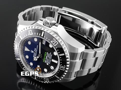 ROLEX 勞力士 Deepsea 海使者 D-Blue 136660 DB 漸層藍面盤 深海 水鬼王 136660DB 陶瓷錶圈 2024年新式保卡 排氦氣閥 潛水錶 自動上鍊 44mm