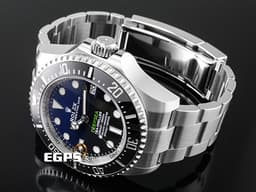 ROLEX 勞力士 Deepsea 海使者 D-Blue 136660 DB <font color="#7bbaea">漸</font><font color="#4e8cbc">層</font><font color="#2249a5">藍</font>面盤 深海 水鬼王<font color="#2828ff"> </font>136660DB 陶瓷錶圈 <font color="#FF0000">2024年新式保卡 </font>排氦氣閥 潛水錶 自動上鍊 44mm