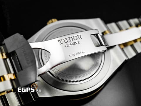 TUDOR 帝舵 Royal 28603-0004 皇家系列 星期日曆型 半金 香檳金色面盤 2026年保卡 半金腕錶超值首選款 自動上鍊 41mm