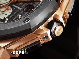 Audemars Piguet 愛彼 AP錶 Royal Oak Offshore 皇家橡樹 離岸型 <font color="#eeae72">經典 玫瑰金 大金貓</font> 26400RO.OO.A002CA.01 計時碼表 陶瓷外框 <font color="#ff0000">26400 RO 數量稀少重金版 整只重6.47兩</font> 自動上鏈 44mm