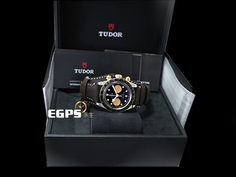 TUDOR 帝舵 BLACK BAY CHRONO S&G 計時碼錶 79363N-0002 18K黃金材質 半金款 自製機芯 S&G 周杰倫配戴款 2025年保卡 自動上鍊 41mm