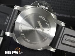 PANERAI 沛納海 Luminor Marina PAM01312 三日鍊 <font color="#4169e1">藍色小秒針</font> PAM1312 <font color="#90ee90">經典夜光三明治面盤</font> 不鏽鋼 <font color="#FF0000"> 2023年保單</font> 自動上鍊 44mm