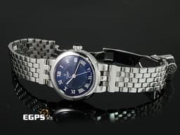 TUDOR 帝舵 Clair de Rose 玫瑰系列 35800-0009 <font color="#376cd7">藍色浮雕裝飾面盤</font> 不鏽鋼 大三針 <font color="#FF0000">2025年保卡</font> 自動上鍊 34mm