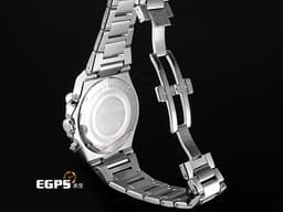 Girard Perregaux 芝柏 GP錶 Laureato系列 81020-11-131-11A 不鏽鋼材質 計時腕錶 <font color="#e2e2e2">白色菱格紋面盤 八角形拋光錶圈 白熊貓</font> <font color="#FF0000">2023年保卡 台灣公司貨 </font>自動上鍊 42mm