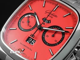 GLASHUTTE ORIGINAL 格拉蘇蒂 復古系列 13702170270 70年代 Seventies Chronograph 1-37-02-17-02-70 <font color="#ff7654">限量款「西瓜紅」面盤 迎接夏日的奔放色彩</font> <font color="#FF0000">2024年保單 全球限量100支</font> 自動上鍊 40mm