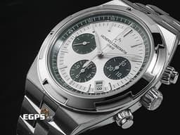 Vacheron Constantin 江詩丹頓 VC OverSea 縱橫四海系列 5520V/210A-B686 <font color="#FF00FF"> 易拆卸替換錶帶裝置,完全無需工具即可替換喜愛的皮帶、橡膠帶或是鋼鍊帶 日內瓦印記 </font><font color="#bffcfd">白熊貓面三眼計時面盤</font> <font color="#FF0000"> 2025年保卡 已貼膜 </font> 自動上鏈 42mm