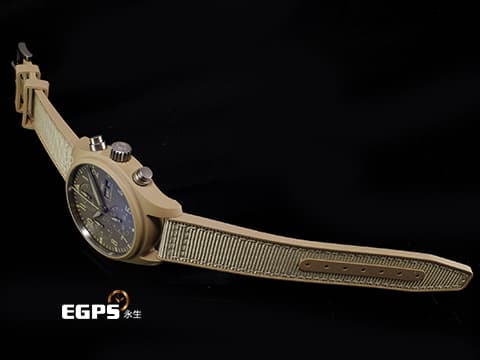 IWC 萬國錶 Pilot's 飛行員系列 TOP GUN 海軍空戰部隊計時腕錶41 莫哈韋沙漠特別版 沙漠色陶瓷材質 IW389402 2025年保卡 自動上鍊 41.9 mm