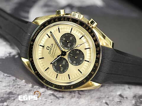 OMEGA 歐米茄 Speedmaster Moonwatch Professional 超霸 速霸 Moonshine金 熊貓面盤 31062425099001 專業 登月 計時碼錶 3861機芯 2022年保台灣公司貨 同軸擒縱 手上鏈 42 mm