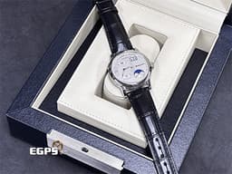 A. LANGE & SÖHNE 朗格 Lange 1 Moonphase Platinum 109.025 鉑金材質 <font color="#05f0f0">月相功能、大日期窗、動力儲存顯示</font> 手動上鏈 38.5mm
