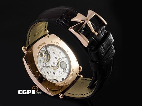 Vacheron Constantin 江詩丹頓 VC American 1921 82035/000R-9359 18K玫瑰金材質 細緻獨特的個性 傾斜時間顯示 2023年保卡 手動上鍊 40mm