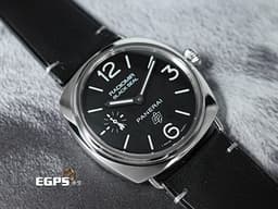 PANERAI 沛納海 Radiomir Black Seal Logo PAM380 黑豹 小秒針 不鏽鋼 PAM00380 <font color="#ff0000">復古洋蔥頭錶冠 經典OP商標款面盤</font> 手上鍊 45mm
