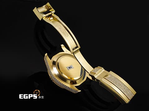 ROLEX 勞力士 Yacht-Master VIP隱藏款 滿鑽錶殼 產量稀少 一錶難求 18K黃金錶殼 鑲嵌 遊艇名仕型 226668 TBR VVVIP 特殊 隱藏款 霸氣十足 2025年保卡 自動上鍊 42mm