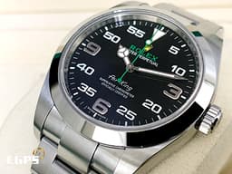 ROLEX 勞力士 Oyster Perpetual 蠔式 Air-King 空中霸王 116900 不鏽鋼材質 <font color="#32cd32">綠色秒針、ROLEX品牌銘刻</font> <font color="#FFFF00">黃色皇冠</font>
<font color="#ff0000">2018年保卡 台灣公司貨</font> 飛行錶 自動上鍊 40mm