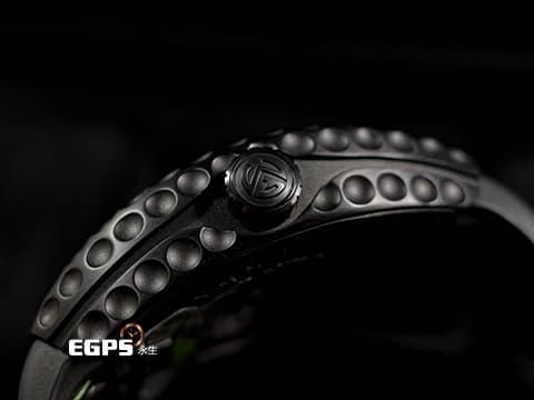 Franck Muller 法蘭穆勒 FM Vanguard Backswing 系列 V45 SC DT GOLF 高爾夫 黑色塗層錶殼 極致ANTI-SHOCK 酒桶型 大三針 自動上鍊 44x54mm