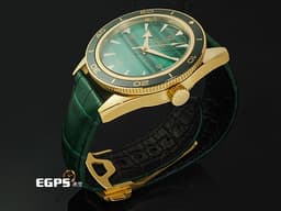 OMEGA 歐米茄 Seamaster 海馬系列 海馬300 234.63.41.21.99.001<span style="font-size: 10pt;"> 18K黃金材質 23463412199001 <font color="#35fd5d">孔雀石 深綠色面盤 綠金色奢華搭配</font> </span><font color="#FF0000" style="font-size: 10pt;">2023年保卡 台灣公司貨 </font><span style="font-size: 10pt;">自動上鍊 41mm</span>