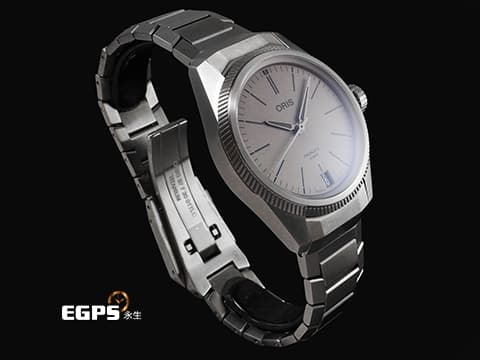 ORIS 豪利時 ProPilot X Calibre 400 系列 0140077787153 灰色面盤 鈦金屬 五日鍊 大三針 2026年保卡 飛行錶 自動腕錶 39mm