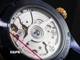 Ulysse Nardin 雅典 Diver 1185-170/BLUE 18K玫瑰金&藍色PVD鈦金屬材質 <font color="#0582f5">深藍色磨砂面盤 淺水錶</font><span style="font-size: 10pt;"> </span><font color="#FF0000" style="font-size: 10pt;">2025年保卡</font><span style="font-size: 10pt;"> 自動上鍊 44mm</span>