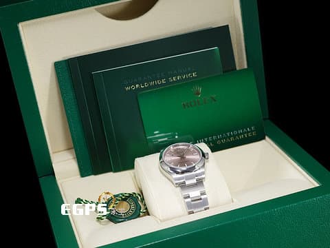 ROLEX 勞力士 Oyster Perpetual 31 經典 蠔式恆動型 277200 最新款 糖果粉色面盤 OP31 不鏽鋼 大三針 2024年保卡 自動上鍊 31mm