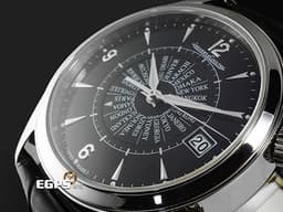 Jaeger Le-Coultre 積家 JLC錶 Master Control Memovox International 大師系列 Q1418471 世界時區 響鈴 鬧鈴 174.8.96 不鏽鋼<font color="#05f0f0"> </font><font color="#ff0000">限量750支 台灣公司貨</font> 自動上鍊 40mm