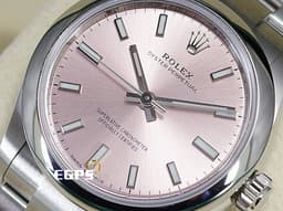 ROLEX 勞力士 Oyster Perpetual 31 經典 蠔式恆動型 277200 <font color="#fdddeb">最新款 糖果粉色面盤</font> OP31 不鏽鋼 大三針 <font color="#FF0000">2024年保卡 </font>自動上鍊 31mm