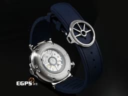 BREGUET 寶璣 Marine Hora Mundi 5557BB/YS/5WV 18K白金材質 <font color="#00ffff">波浪圖案面盤 海岸線世界地圖 子午線邊框藍寶石水晶頂層</font> <font color="#ff00ff"> 可記憶兩個獨立時區,透過8點鐘方向按鈕切換時區</font> <font color="#FFFF00">2023年保單 台灣公司貨 新錶參考訂價:2,613,000元</font> 自動上鍊 43.9mm