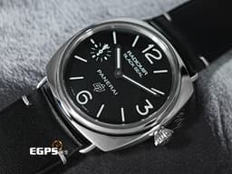 PANERAI 沛納海 Radiomir Black Seal Logo PAM380 黑豹 小秒針 不鏽鋼 PAM00380 <font color="#ff0000">復古洋蔥頭錶冠 經典OP商標款面盤</font> 手上鍊 45mm