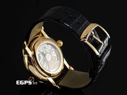 JAQUET DROZ 雅克德羅 Petite Heure Minute Lion <font color="#05f0f0">黑色大明火琺瑯面盤 百獸之王獅子微縮繪畫工藝</font> J005033321 18L玫瑰金材質 自動上鍊 <font color="#FF0000">2024年保單 僅試戴收藏品 全球限量28只</font> 43mm