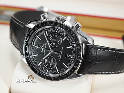 OMEGA 歐米茄 Speedmaster 超霸 速霸 RACING 系列 賽車風格面盤 32933445101001 計時碼錶 不鏽鋼 同軸擒縱 2021年台灣公司貨 賽車錶 自動上鏈 44.25mm