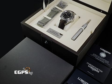 LONGINES 浪琴 PILOT MAJETEK 飛行員 L28384538 不鏽鋼材質 黑色啞光面盤 2024年保卡 台灣公司貨 自動上鍊 43mm