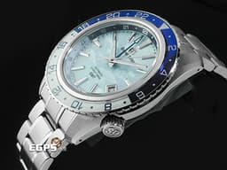 GRAND SEIKO 特級精工 GS SPORT Hi-beat GMT SBGJ275G 不鏽鋼材質 <font color="#33CCFF">淡藍色雲海紋理面盤 藍寶石水晶錶圈</font> <font color="#FF0000">2025年保單 9S機芯 25週年紀念款 限量2000支</font> 自動上鍊 44.2mm