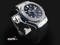 HUBLOT 宇舶 Big Bang 大爆炸 301.SX.7170.LR 不銹鋼材質 <font color="#0582f5">藍色面盤</font> 計時碼表 自動上鍊 45mm