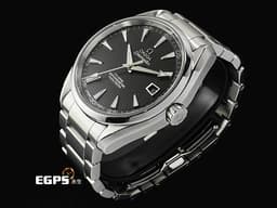 OMEGA 歐米茄 Seamaster 海馬 Aqua Terra 150 系列 23110392106001 <font color="#d8eaee">深灰色甲板紋面盤</font> 大三針 不鏽鋼材質 同軸擒縱 自動上鍊 38.5mm