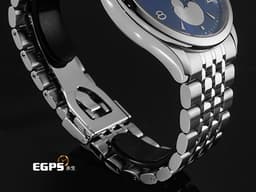 TUDOR 帝舵 1926系列 91560-0002 不鏽鋼材質 <font color="#4169e1">藍太陽放射紋錶面 月相顯示功能</font><font color="#FF0000"> 2025年保卡 7鏈節錶帶</font> 自動上鍊 39mm