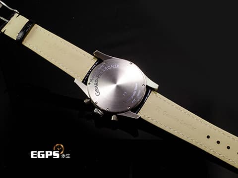 Girard-Perregaux 芝柏 GP Pour Ferrari 4955 鋁合金材質 黑色紋理面盤 法拉利LOGO錶扣 限量1000支 自動上鍊 40mm