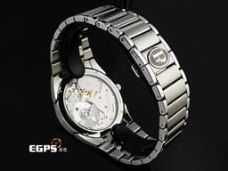 PARMIGIANI FLEURIER 帕瑪強尼 TONDA PF Rattrapante PFC914-1020021 不鏽鋼材質 <font color="#f8dca0">奶茶色「格狀大麥粒」璣鏤飾紋面盤 微型擺陀腕錶</font> <font color="#ff0000">2024年保卡 新錶訂價:852,800元</font> 自動上鏈 40mm