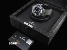 HUBLOT 宇舶 Big Bang 大爆炸 301.SX.7170.LR 不銹鋼材質 <font color="#0582f5">藍色面盤</font> 計時碼表 自動上鍊 45mm