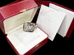 CARTIER 卡地亞 Tank Anglaise Large 英國坦克 W5310006 大型 半金款 自動腕錶 47x36.2mm